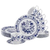 Creatable KÁVOVÝ SERVIS Flora Zwiebelmuster 18-dielne