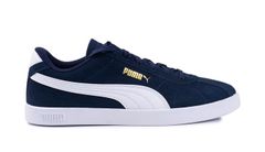 Puma Club II Navi White