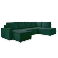 MID.YOU SEDACIA SÚPRAVA, textil, tmavozelená