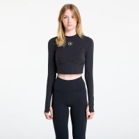 Μπλουζάκι adidas By Stella McCartney Training Longsleeve Crop Black S