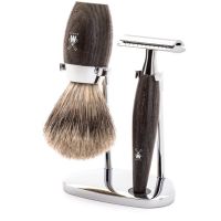 Mühle KOSMO Set Peat Oak σετ ξυρίσματος