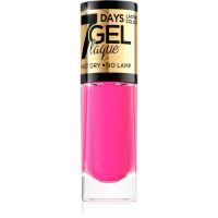 Eveline Cosmetics 7 Days Gel Laque Nail Enamel Gel-Lack für Fingernägel - keine UV/LED Lampe erforderlich Farbton 48 8 ml