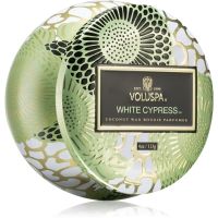 VOLUSPA Japonica Holiday White Cypress mirisna svijeća u limenci 113 g