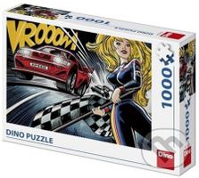 Pop art - Závody - puzzle z kategorie Auto-moto
