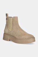 Semišové topánky chelsea Tommy Hilfiger MINIMAL SUEDE CHELSEA FLAG
