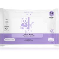 Naif Baby & Kids Lotion Wipes chusteczki nawilżane dla dzieci od urodzenia 54 szt.