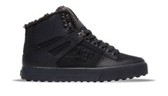 DC Shoes Pure High Top WC Black/Black - Pánske - Tenisky DC Shoes - Čierne - ADYS400047-3BK - Veľkosť: 42.5