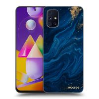 Silikónový čierny obal pre Samsung Galaxy M31s - Blue