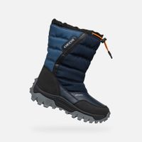 Niebieskie buty zimowe dla chłopców Geox Himalaya Abx