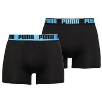 Puma BASIC BOXER 2P Мъжки боксерки, черно, размер