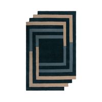 Flair Rugs VLNENÝ KOBEREC, 150/240 cm modrá