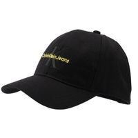 Calvin Klein MONOGRAM CAP Дамска шапка с козирка, черно, размер