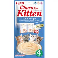 Churu lízací pochoutka Kitten tuňák 4x14g