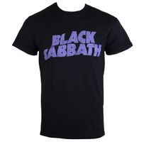 metalik majica muško Black Sabbath - Wavy Logo - ROCK OFF - BSTS04MB 3XL