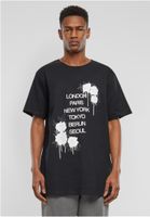 Men's T-shirt City Roses black