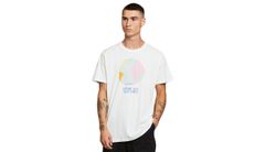 Dedicated T-shirt Stockholm Color Globe Off-White Pánske - Tričká Dedicated - Biela - 18213-XL - Size: XL