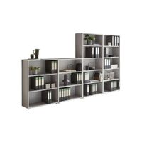 MID.YOU REGÁL NA ŠANÓNY, sivá, 337,6/185,6/33 cm