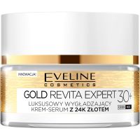 Eveline Cosmetics Gold Revita Expert učvrstitvena in gladilna krema z zlatom 30+ 50 ml