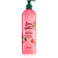 Oriflame Love Nature Organic Mint & Raspberry energizujúce telové mlieko 500 ml