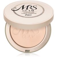 BPerfect Mrs Glam Glorious Skin puder w kompakcie matujące odcień 01 Light Pink 70 g