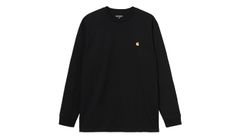 Carhartt WIP L/S Chase T-Shirt Pánske - Tričká Carhartt WIP - Čierna - I026392_00F_XX-L - Size: L