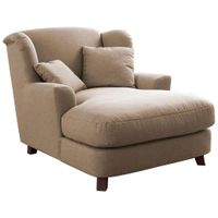 Sit & More XXL KRESLO, textil, béžová