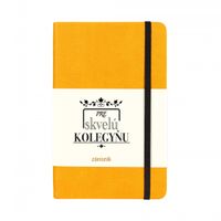 Stredný zápisník Journal - Pre skvelú kolegyňu žltý ALBI