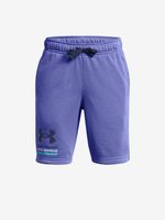 Under Armour UA Boys Rival Terry Kinder Shorts Lila