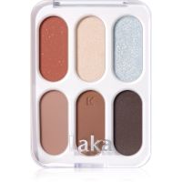 Laka Forever6 Eye Palette paleta senčil za oči odtenek 01 Beginning 7 g
