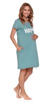 Doctor Nap Woman's Nightshirt TCB.9504 Mineral