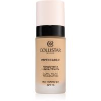 Collistar Impeccabile Long Wear Foundation tartós alapozó SPF 15 3R Rosy Natural 30 ml