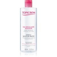 Topicrem UH FACE Gentle Micellar Water нежна почистваща мицеларна вода за чувствителна кожа на лицето и околоочен контур 400 мл.