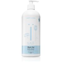 Naif Baby & Kids Wash Gel oczyszczający żel do mycia dla dzieci i niemowląt do ciała i twarzy 700 ml