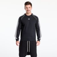 Bluza adidas Piping Crewneck Black/ White M