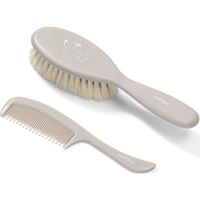 BabyOno Take Care Hairbrush and Comb szett Gray(gyermekeknek születéstől kezdődően)