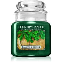 Country Candle Balsam & Cedar aроматична свічка 453 гр