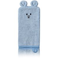 BabyOno Washcloth Natural Bamboo кърпа за измиване Blue 25x12 cm 1 бр.