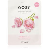 It´s Skin The Fresh Mask Rose платнена маска с хидратиращ и ревитализиращ ефект 20 гр.