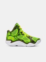 Under Armour CURRY Spawn Flotro Green Sports Sneakers
