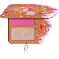 NYX Professional Makeup Gingerbaddie Land Buttermelt paleta osvetljevalcev in rdečil odtenek Light/Medium 1 kos