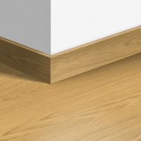 Listwa Przypodłogowa Mdf Parkietowa 2400X77X14 Dąb Naturalny Lakierowany Qspskr04749