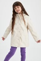 DEFACTO Girls Waterproof Hooded Raincoat