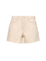 T-long High Rise Denim Shorts