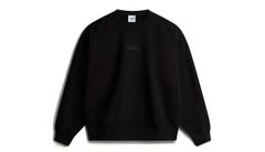 Vans Premium Crew Fleece Black - Pánske - Mikina Vans - Čierne - VN000GBWBLK - Veľkosť: L