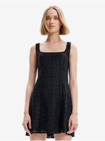 DESIGUAL SHORT DRESS WOMEN BLACK