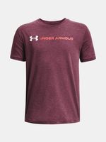 Under Armour UA B Logo Wordmark SS Majica dječja crvena