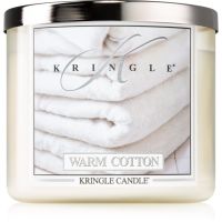 Kringle Candle Warm Cotton αρωματικό κερί 411 γρ