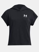 Under Armour UA G Rival Try SS Cut Hdy Bluza dziecięca Czarny