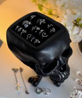Schmuckschatulle (Dekoration) KILLSTAR - Cranium - Black/White