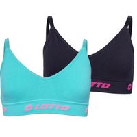 Lotto LIANINA Спортното бюстие за момичета, тюркоазено, размер 140-146